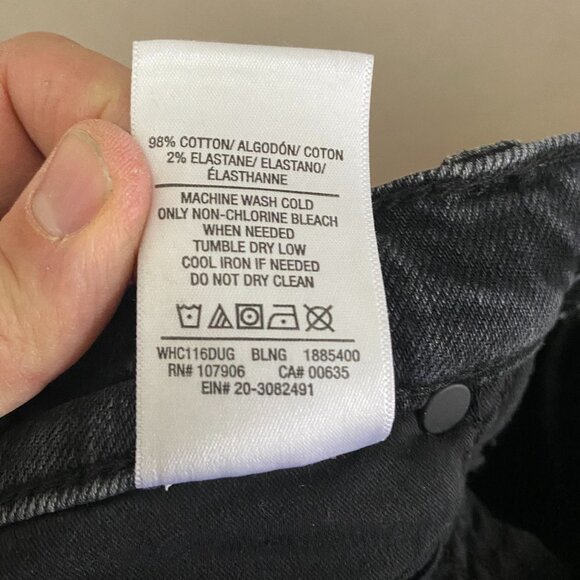 Hudson Jeans Holly Boot High Rise Black Wash 29 x 25.5 WHC116DUG - Picture 8 of 8